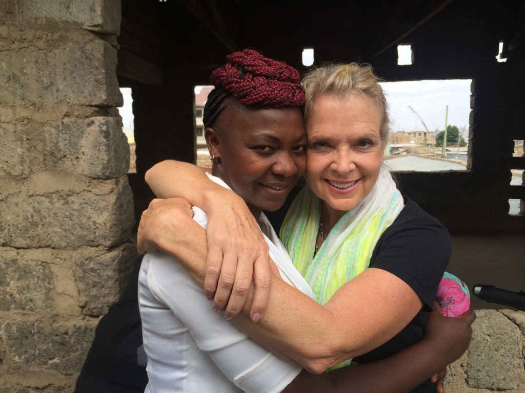 Ronne with Alice in Nairobi